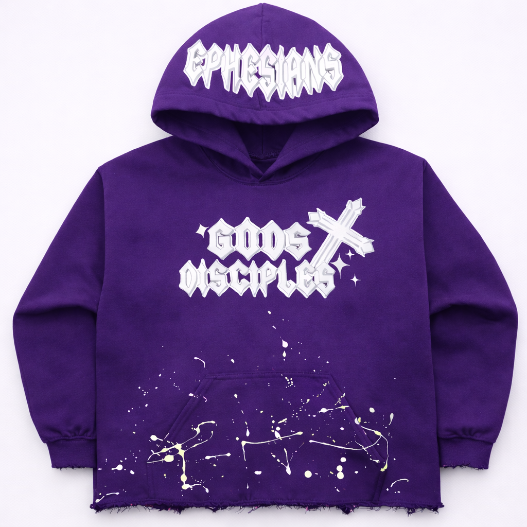 Cropped "Ephesians" Hoodie