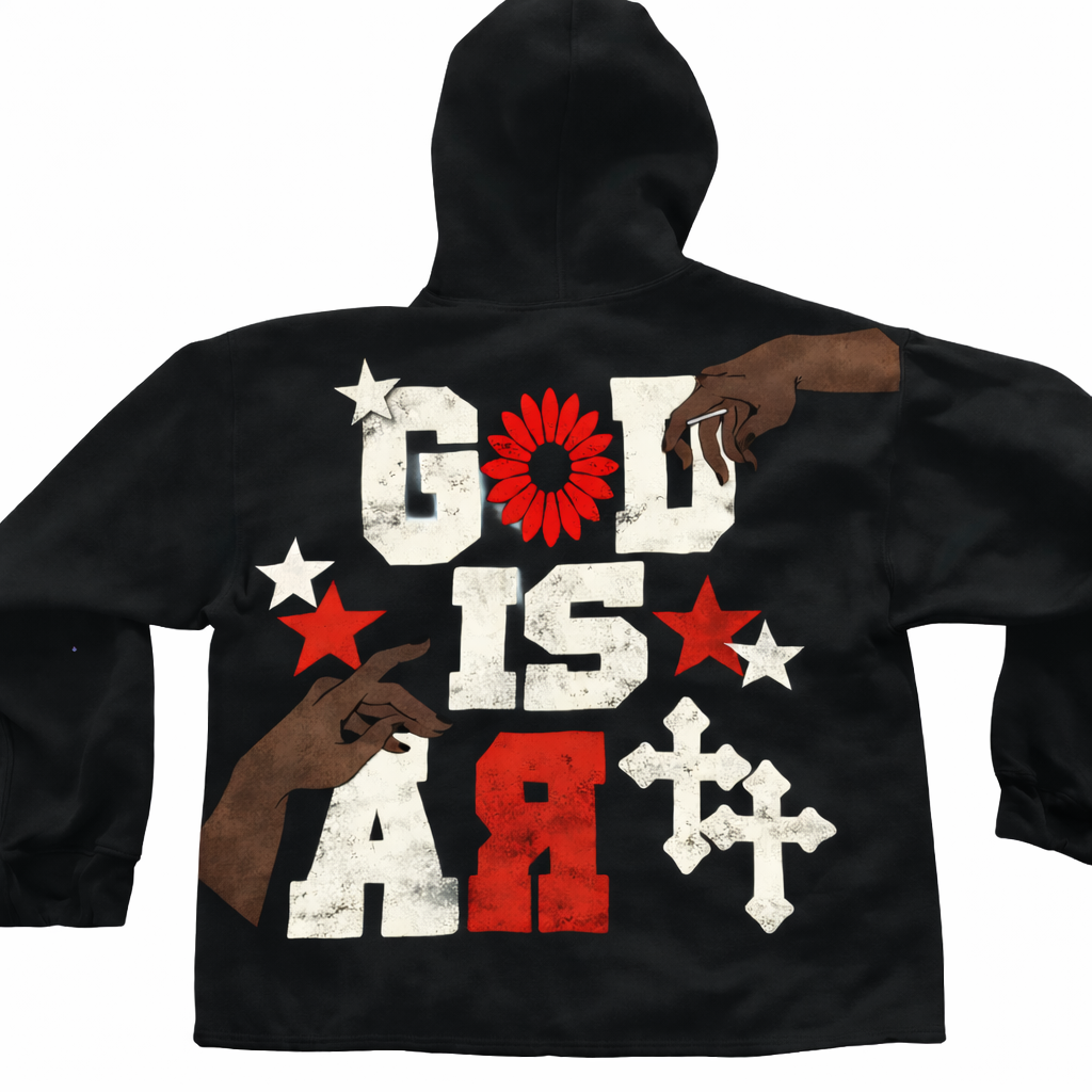“GOD IS ART”—Jacket