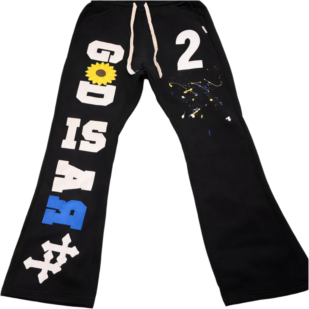 God Is Art Flared Sweatpants