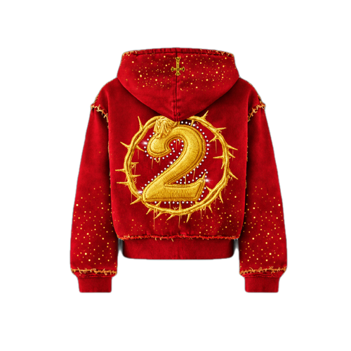 RED JESUS DE NAZARETH JACKET