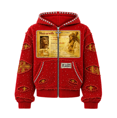 RED JESUS DE NAZARETH JACKET