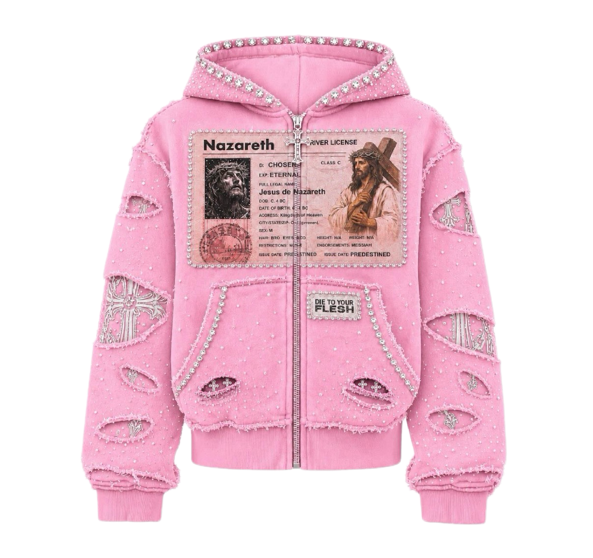 PINK JESUS DE NAZARETH JACKET
