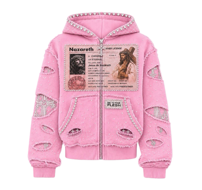 PINK JESUS DE NAZARETH JACKET