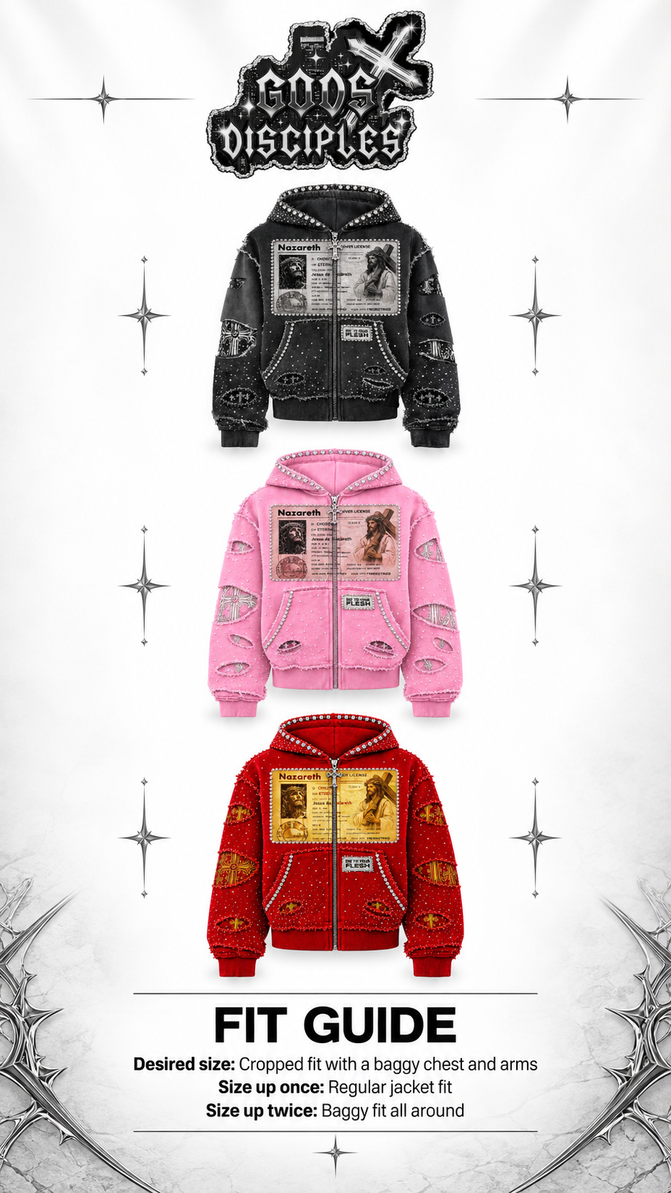 BLACK JESUS DE NAZARETH JACKET