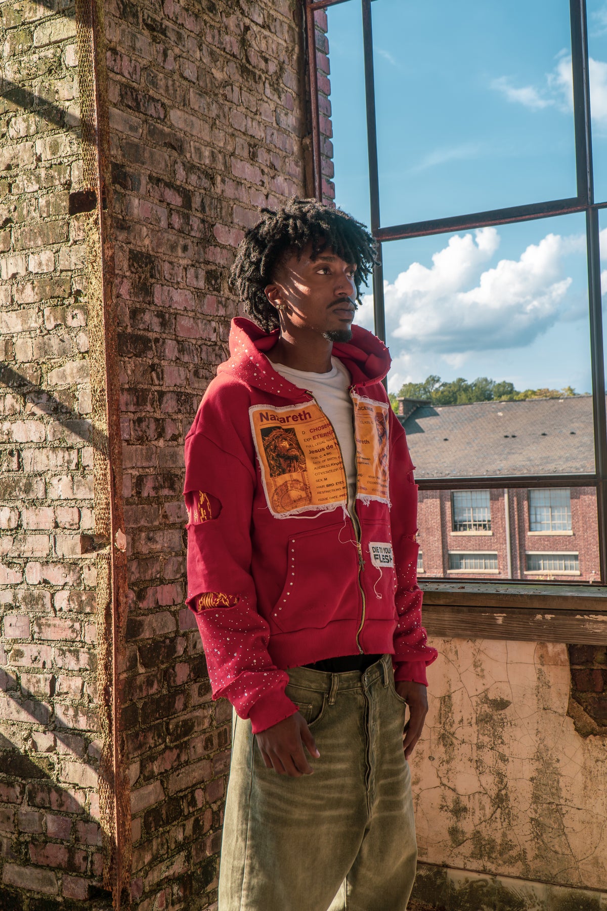 RED JESUS DE NAZARETH JACKET
