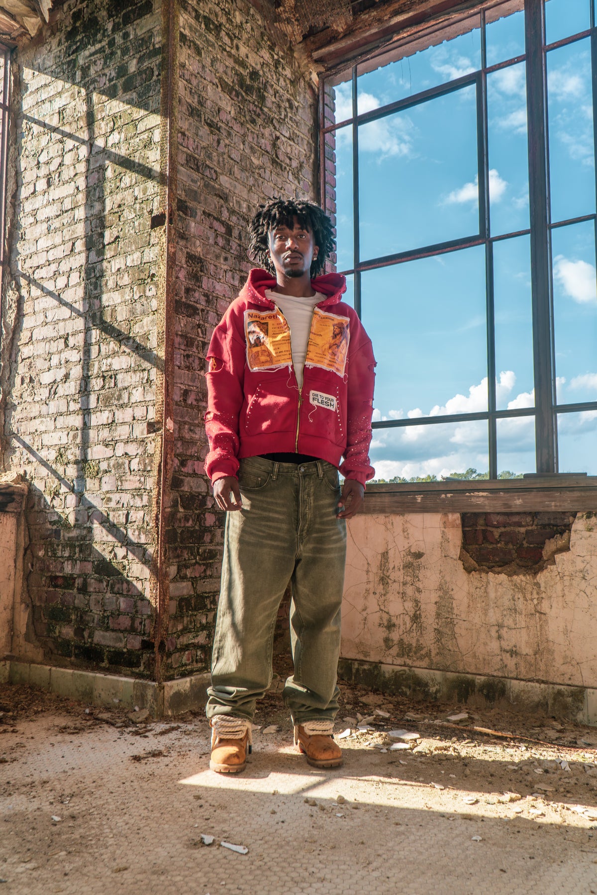 RED JESUS DE NAZARETH JACKET
