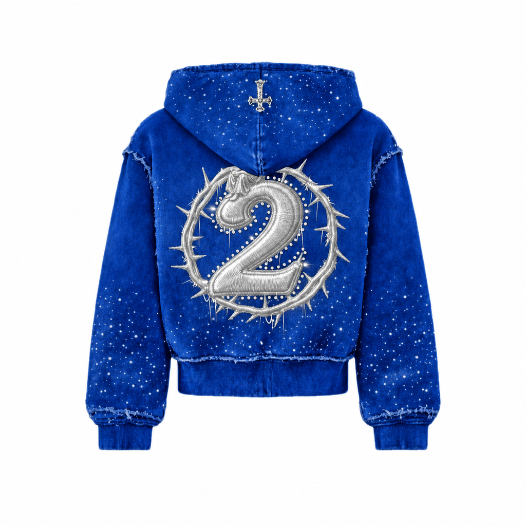 VOLTAGE BLUE JESUS DE NAZARETH JACKET