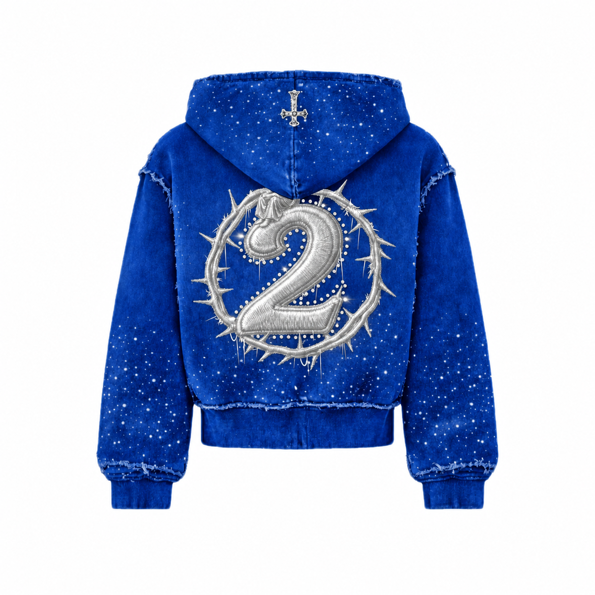 VOLTAGE BLUE JESUS DE NAZARETH JACKET